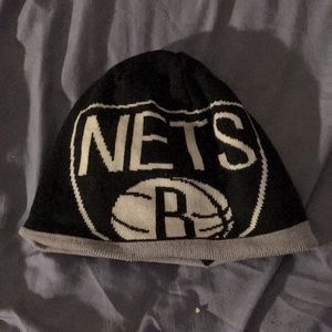 Reversible NBA Nets beanie